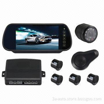 Parking Sensor System with 7-inch rearview mirror display